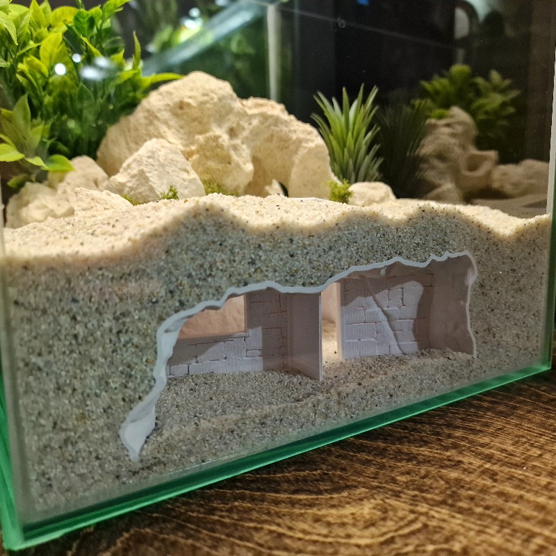 Ornamen akuarium gua rumah rah - Pet Supplies Fish ulasan dan harga
