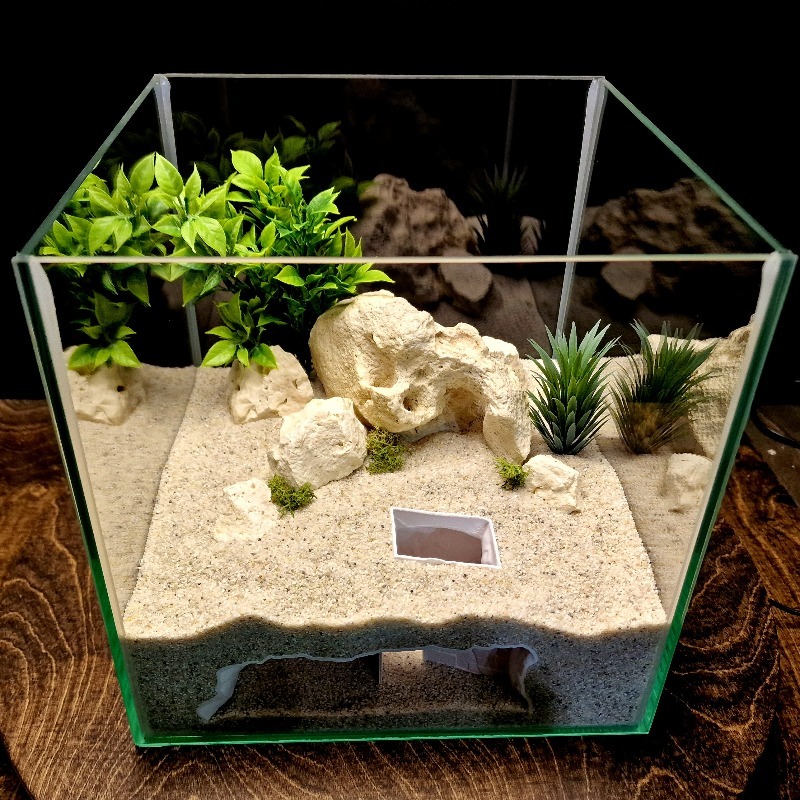 Ornamen akuarium gua rumah rah - Pet Supplies Fish ulasan dan harga