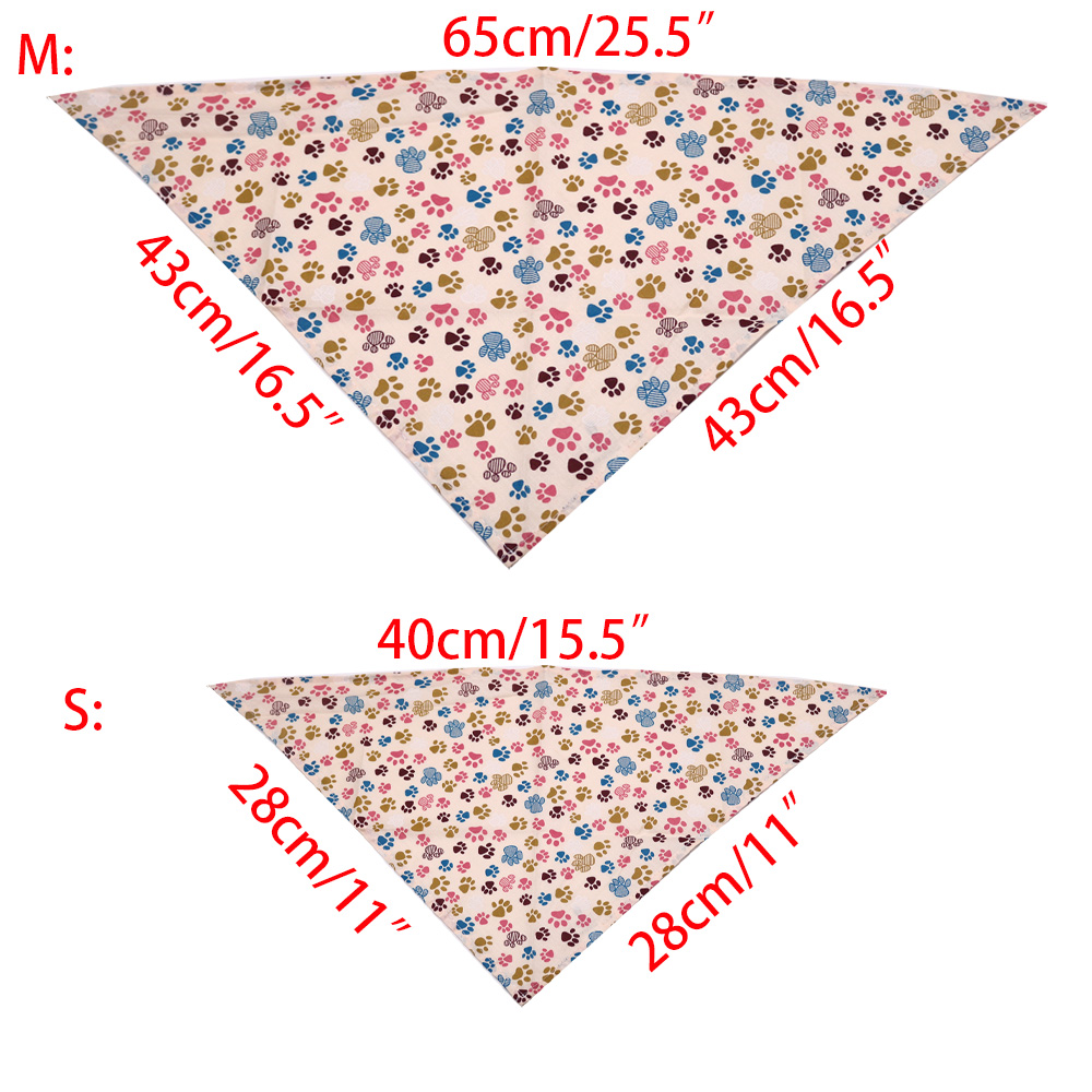 60 Buah 100% Katun Bandana Anj - Pet Supplies Wholesale ulasan dan harga