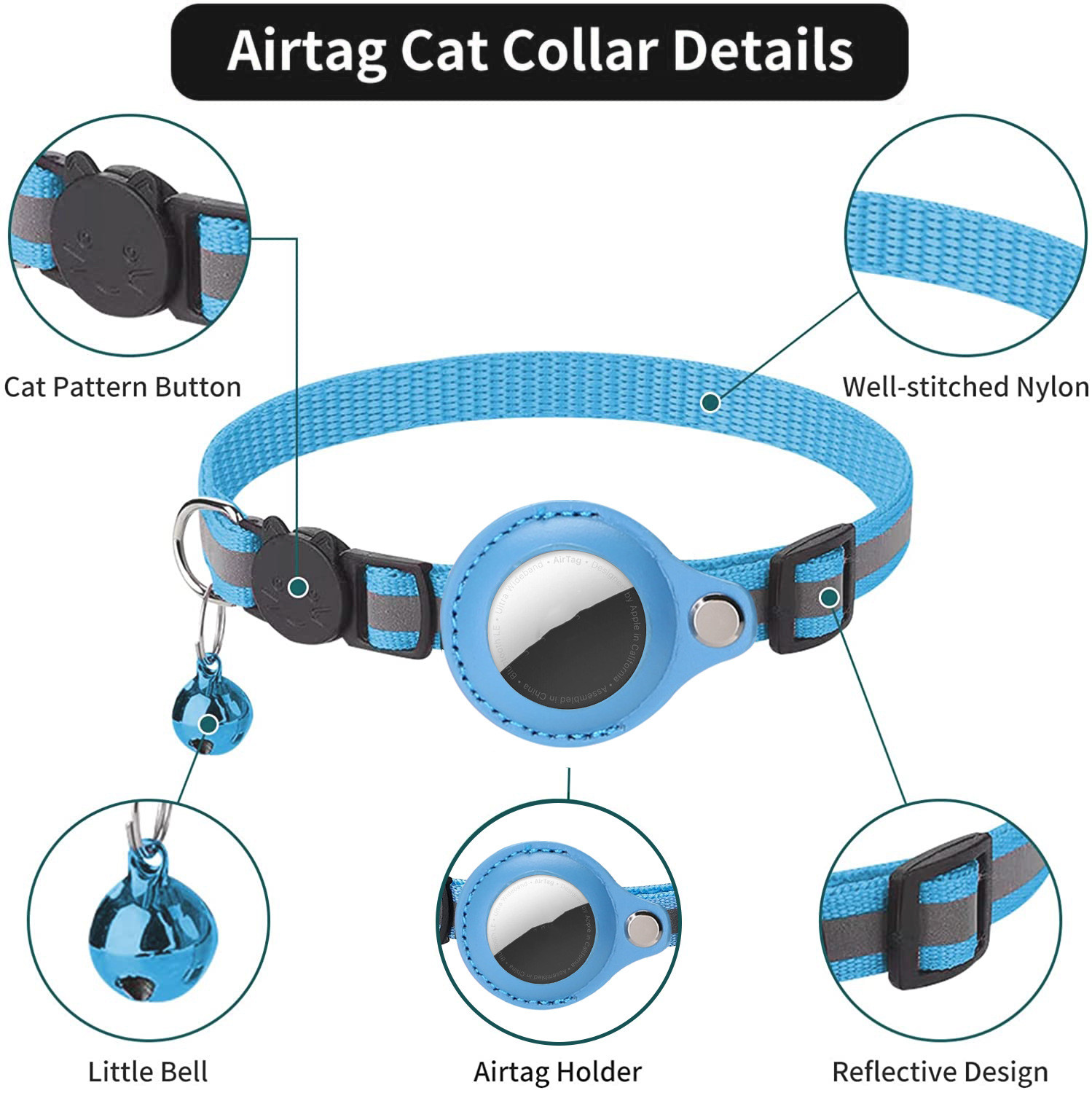 Airtag casing kerah untuk kuci - Pet Supplies Locations ulasan dan harga