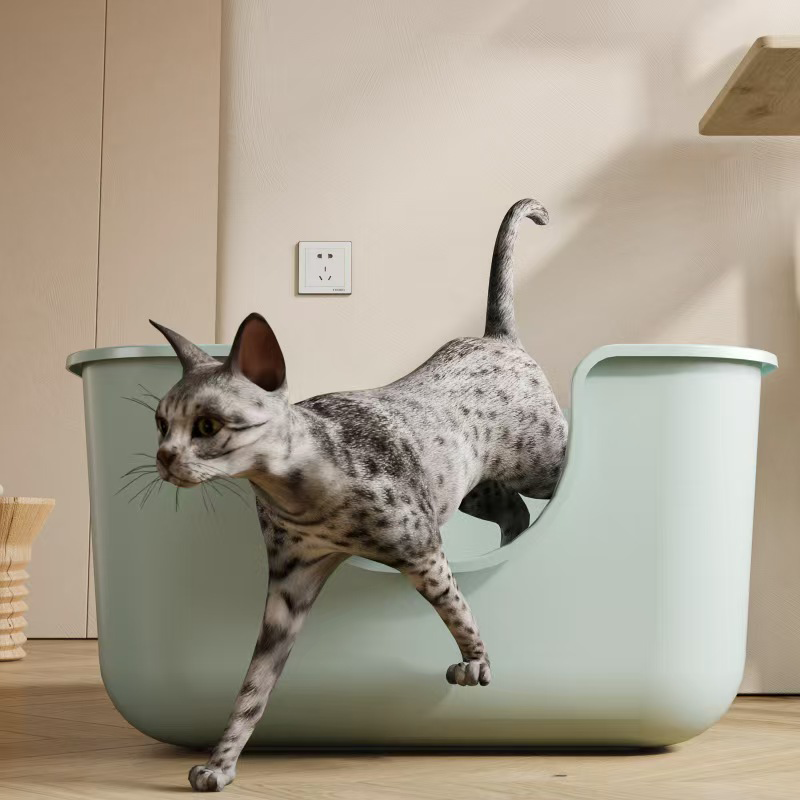 Kotak Kucing Besar Semi-Tutup  - Pet Supplies Young ulasan dan harga