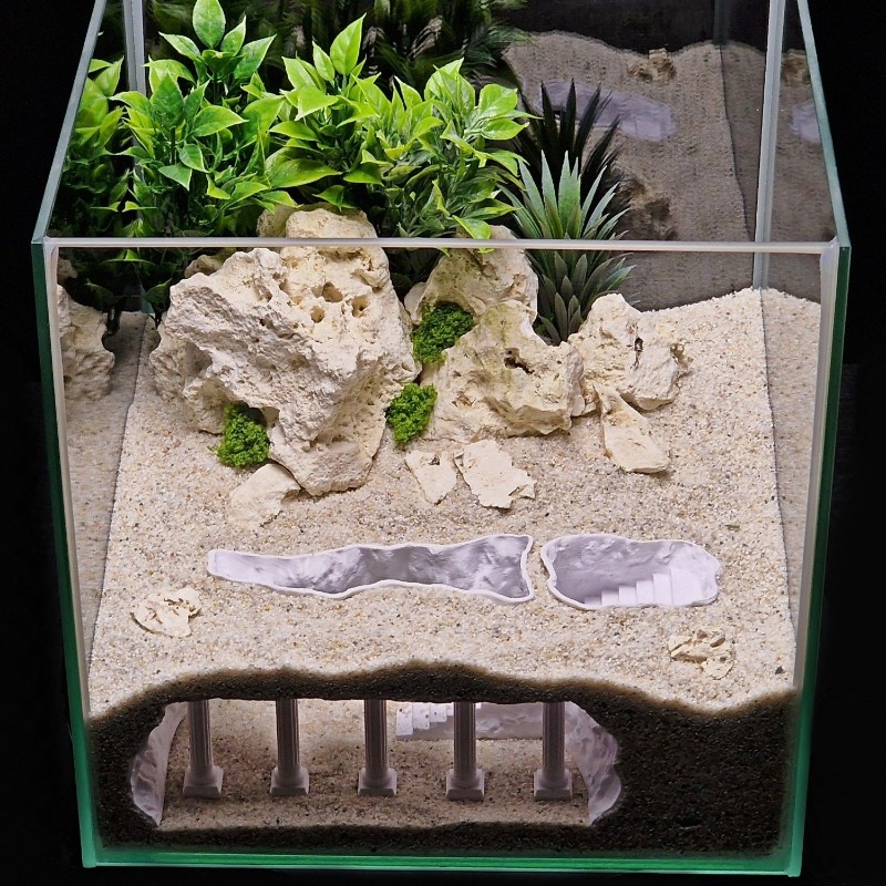 Akuarium Gua Hias, Kolom Romaw - Pet Supplies Fish ulasan dan harga